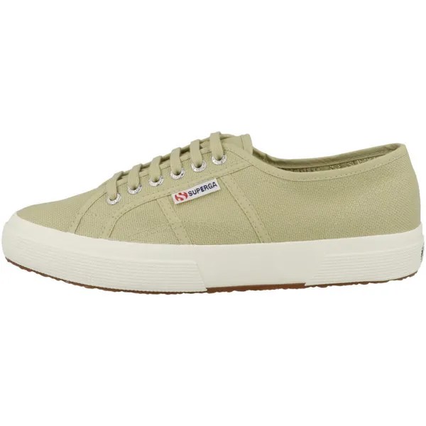 Кроссовки низкие 2750 Cotu Classic женские SUPERGA, цвет gruen