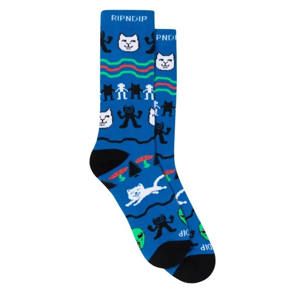 Носки RIPNDIP Jolly Holiday Socks Navy 2023