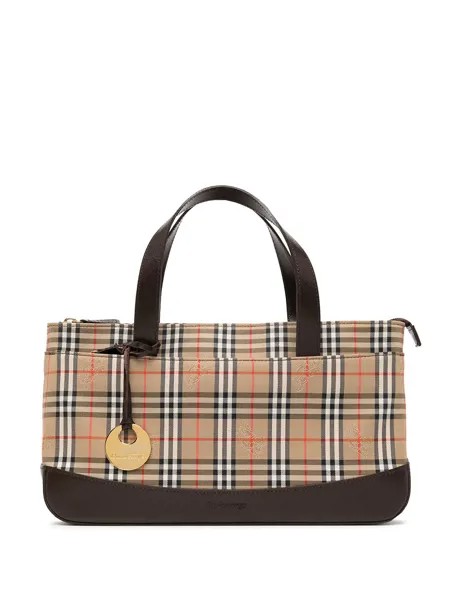 Burberry Pre-Owned сумка-тоут 1990-х годов в клетку House Check