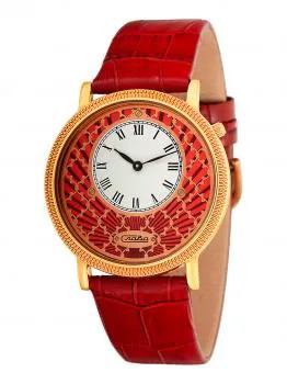 Российские наручные  женские часы Slava 1343472-GL20. Коллекция Браво