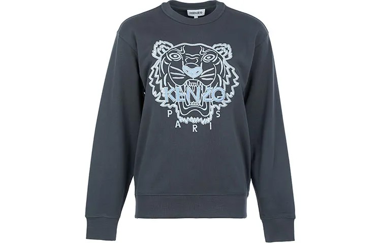 Свитшот женский темно-синий Kenzo