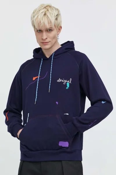 Толстовка РАФА Desigual, темно-синий