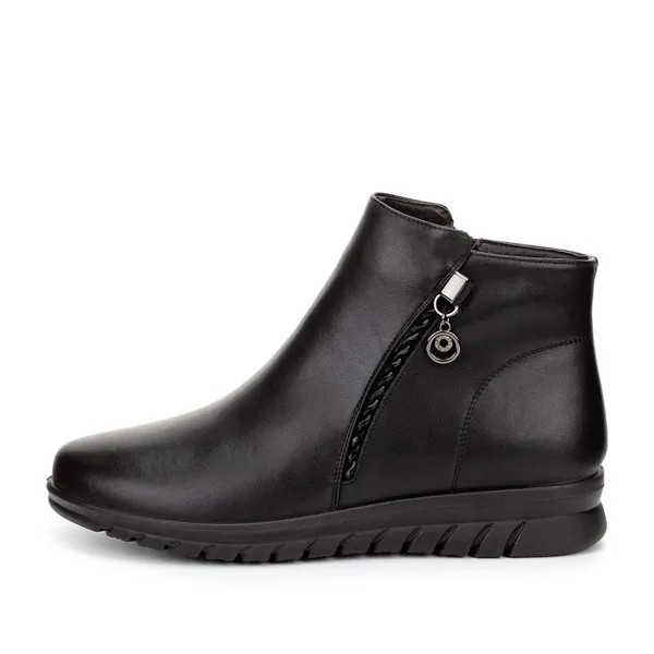 Полусапоги женские MUNZ SHOES 98-12WA-024VR черные 40 RU