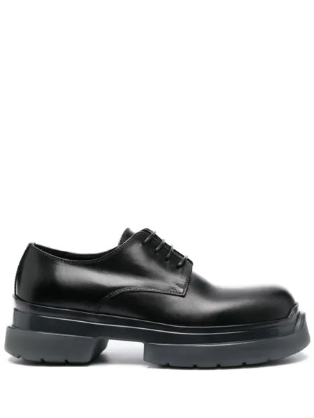 Ann Demeulemeester дерби на шнуровке, черный