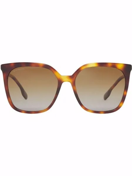 Burberry Eyewear массивные солнцезащитные очки