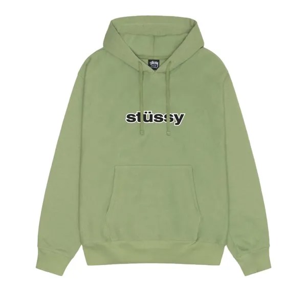 Худи Stussy SS-Link 'Moss', зеленый