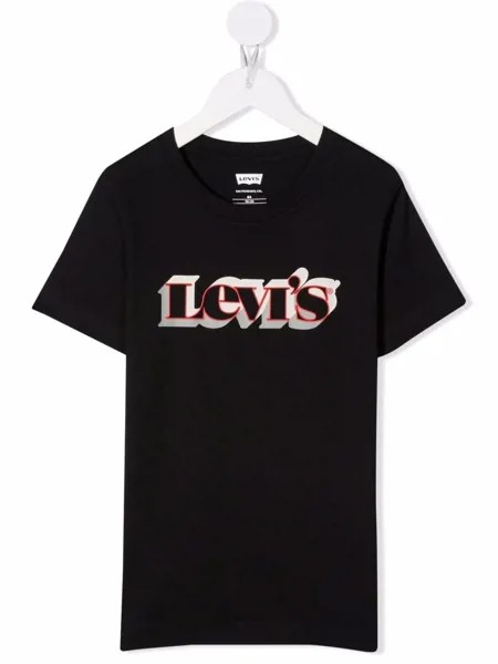 Levi's Kids футболка с логотипом