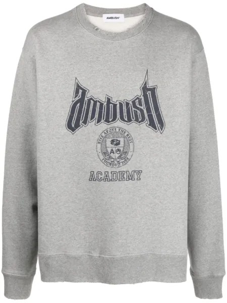 AMBUSH толстовка Ambush Academy, серый