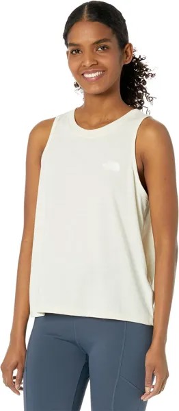 Майка Simple Logo Tri-Blend Tank The North Face, цвет Gardenia White Heather