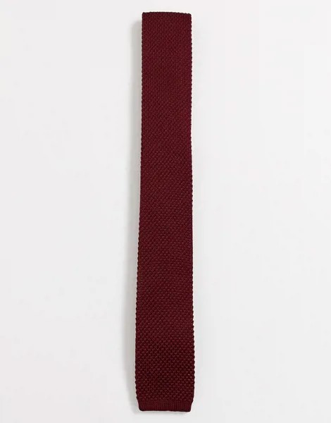Красный галстук из переработанного полиэстера Jack & Jones