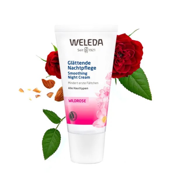 Weleda Разглаживающий ночной крем-уход Розовая серия 30 мл