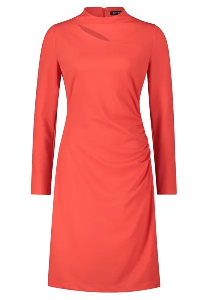 Платье Betty Barclay Jersey mit Raffung, цвет Poppy Red