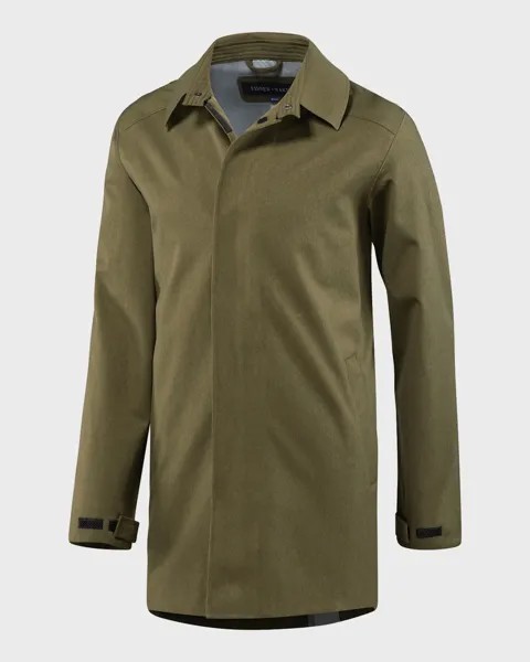 Мужской водостойкий тренч «Челси» Fisher + Baker, цвет Olive