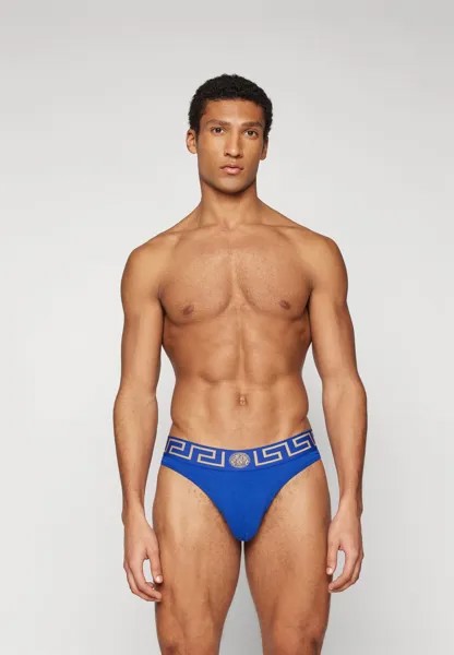 Трусы UNDERPANTS THONG TOPEKA BI-STRETCH Versace, синий