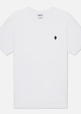 Мужская футболка Marcelo Burlon Cross Basic Neck, цвет белый, размер M