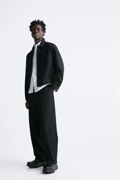 Ботинки на платформе ZARA, черный