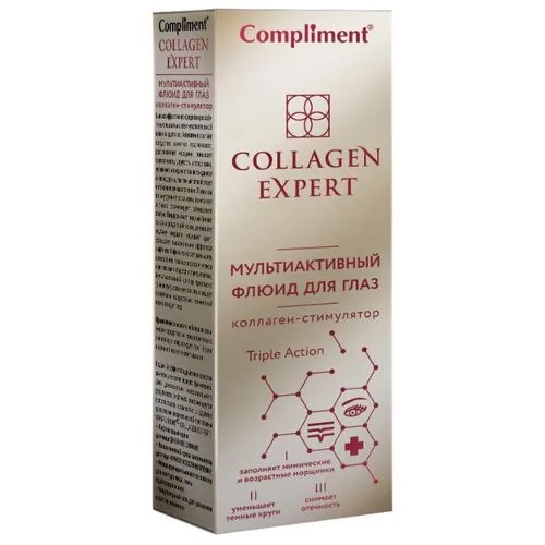 Compliment Мультиактивный флюид для глаз Collagen Expert 25 мл