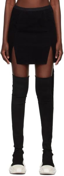 Черная мини-юбка Lido Rick Owens DRKSHDW