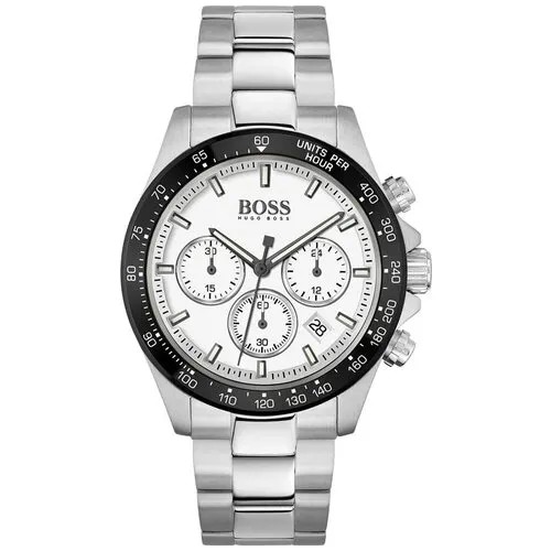 Наручные часы BOSS Часы мужские Hugo boss 1513875, серебряный, черный