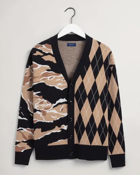 Мужской кардиган Gant, черный