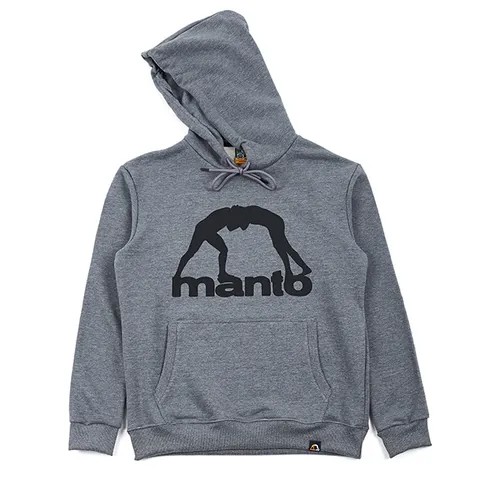 Толстовка Manto Hoodie Vibe 21 Grey Black (XL)