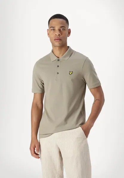 Рубашка поло Lyle & Scott, зеленый