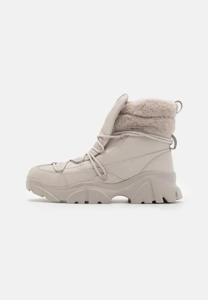 Ботинки на платформе EA7 Emporio Armani BOOT FLAKES UNISEX, кремовый