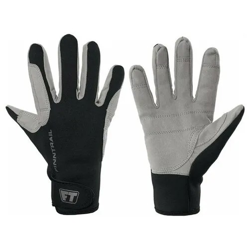 Перчатки Finntrail, размер M, черный, серый