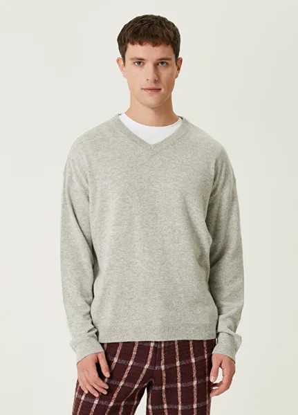 Серый свитер voxybay American Vintage