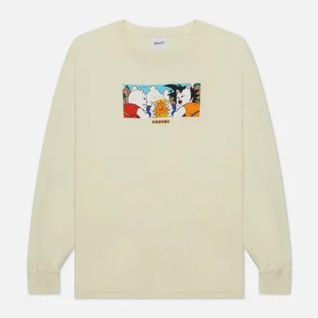 Мужской лонгслив RIPNDIP Nermku Battle, цвет бежевый, размер L