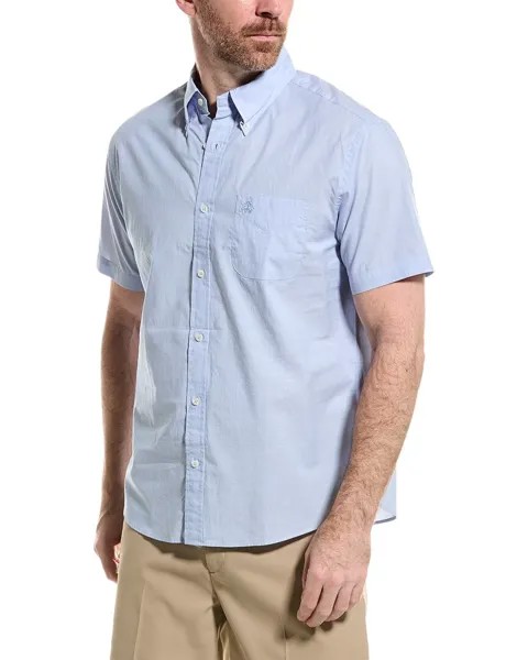 Оксфордская рубашка Brooks Brothers, синий