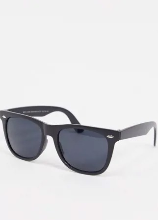 Черные солнцезащитные очки New Look-Черный цвет