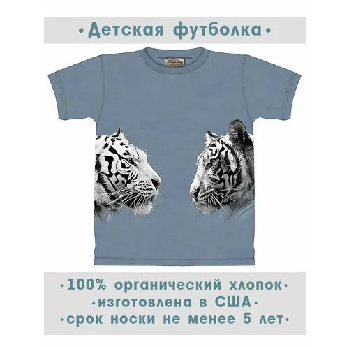 Футболка The Mountain, размер S-Y, серый