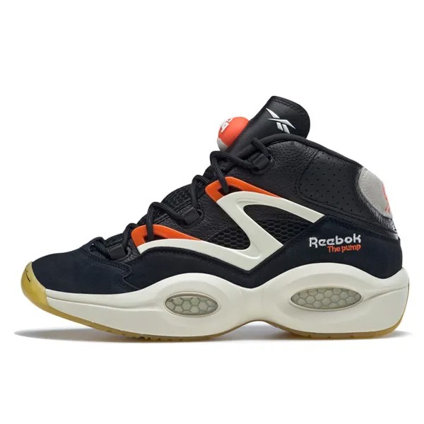 Reebok вопрос винтажные баскетбольные кроссовки унисекс, Black