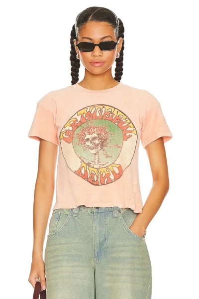 Футболка Madeworn Grateful Dead Terrycloth Crop, цвет Peach Fuzz