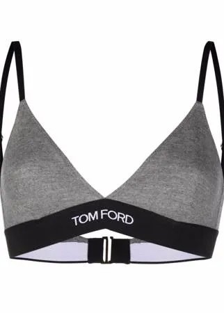 TOM FORD бюстгальтер с треугольными чашками и логотипом