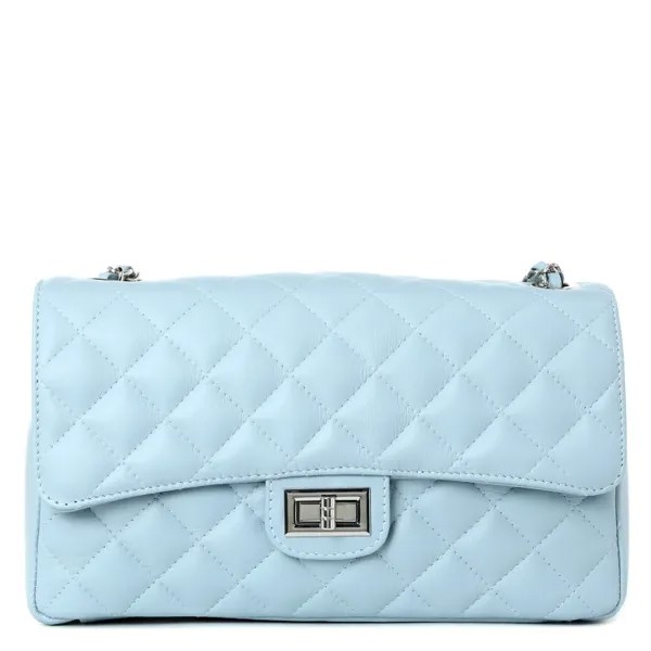 Сумка женская Pierre Cardin 1371 голубой, 16х28х9 см