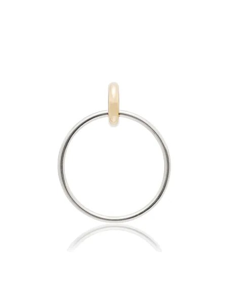 Spinelli Kilcollin серьги Casseus SG из желтого золота и серебра