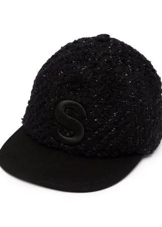 Sacai шляпа с вышитым логотипом