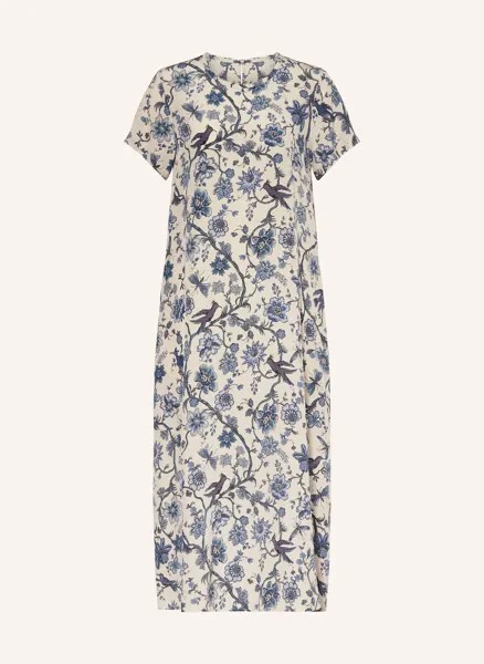 Шелковое платье Лукаса Weekend Max Mara, бежевый