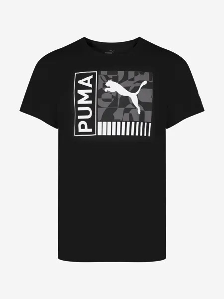 Футболка для мальчиков PUMA Fit, Черный