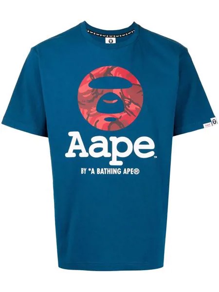 AAPE BY *A BATHING APE® футболка с логотипом