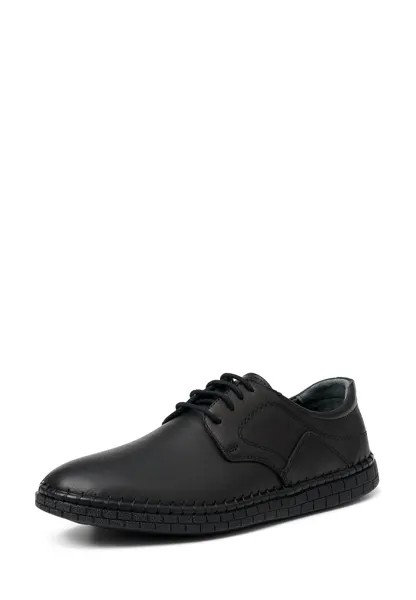 Полуботинки мужские Pierre Cardin 140961 черные 44 RU