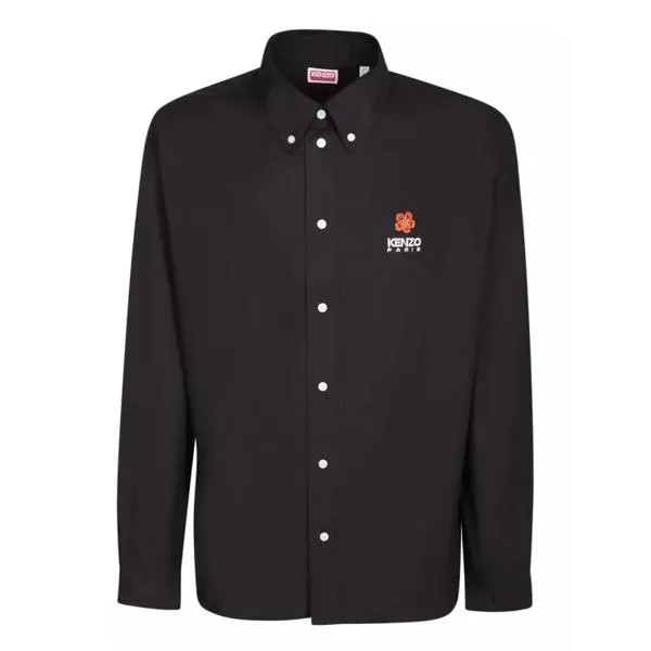 Футболка shirt with iconic boke flower logo Kenzo, черный