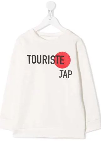 Touriste свитер с надписью