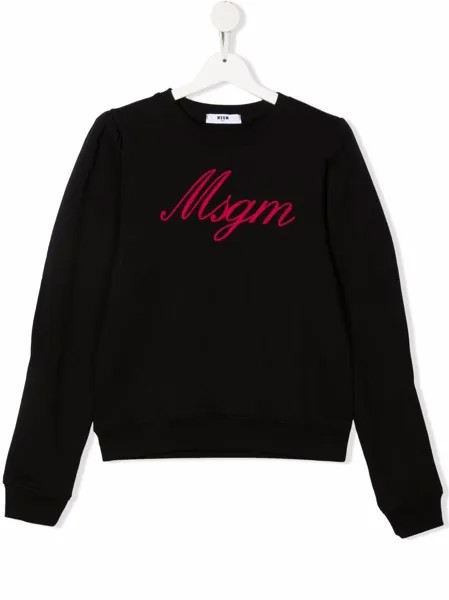 MSGM Kids толстовка с логотипом