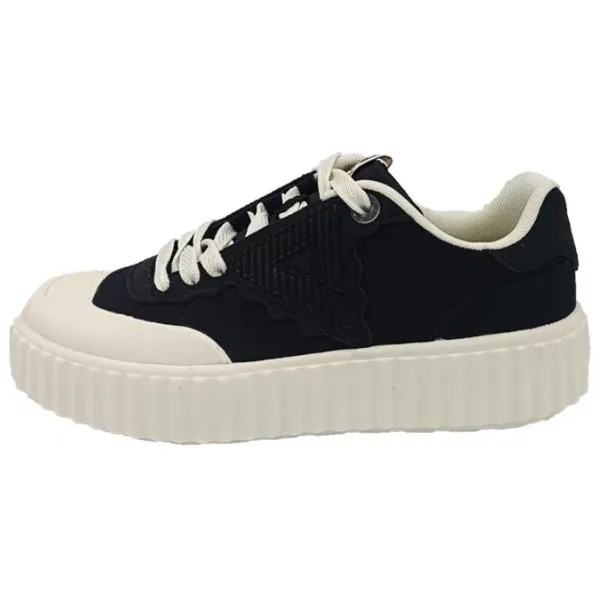 Кроссовки PEAK Skateboarding Shoes Women's Low-top Black, черный