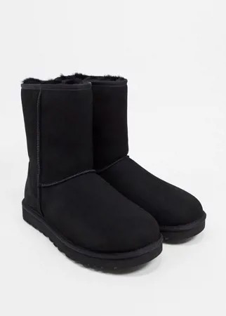 Черные классические короткие сапоги UGG-Черный