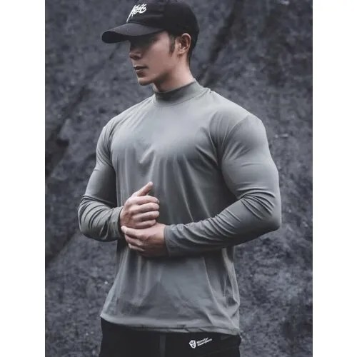 Футболка, размер M, серый