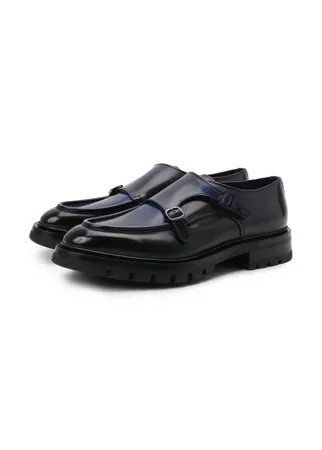Кожаные монки Santoni